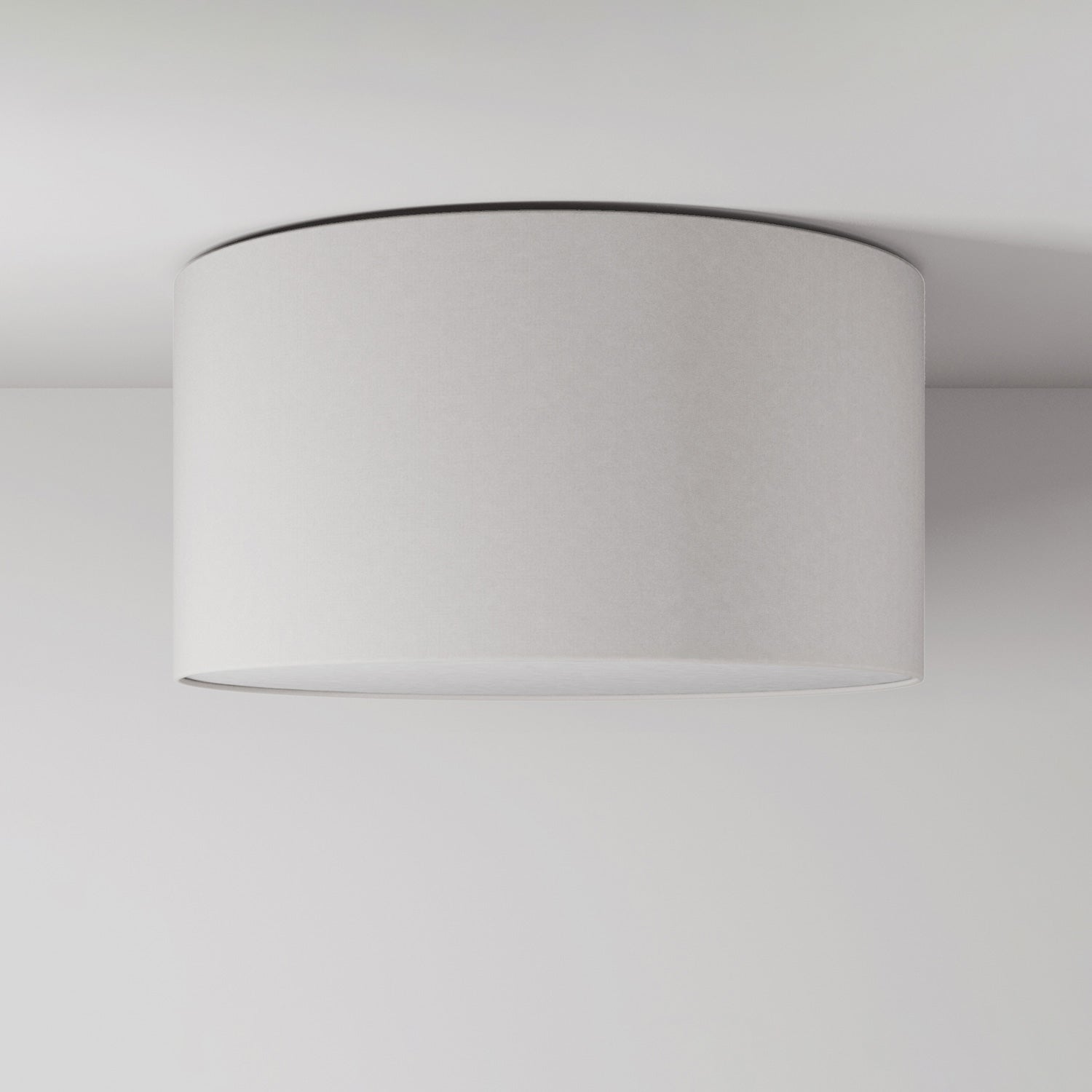 Plafoniera in tessuto Medium Arenal sabbia - Made in Italy