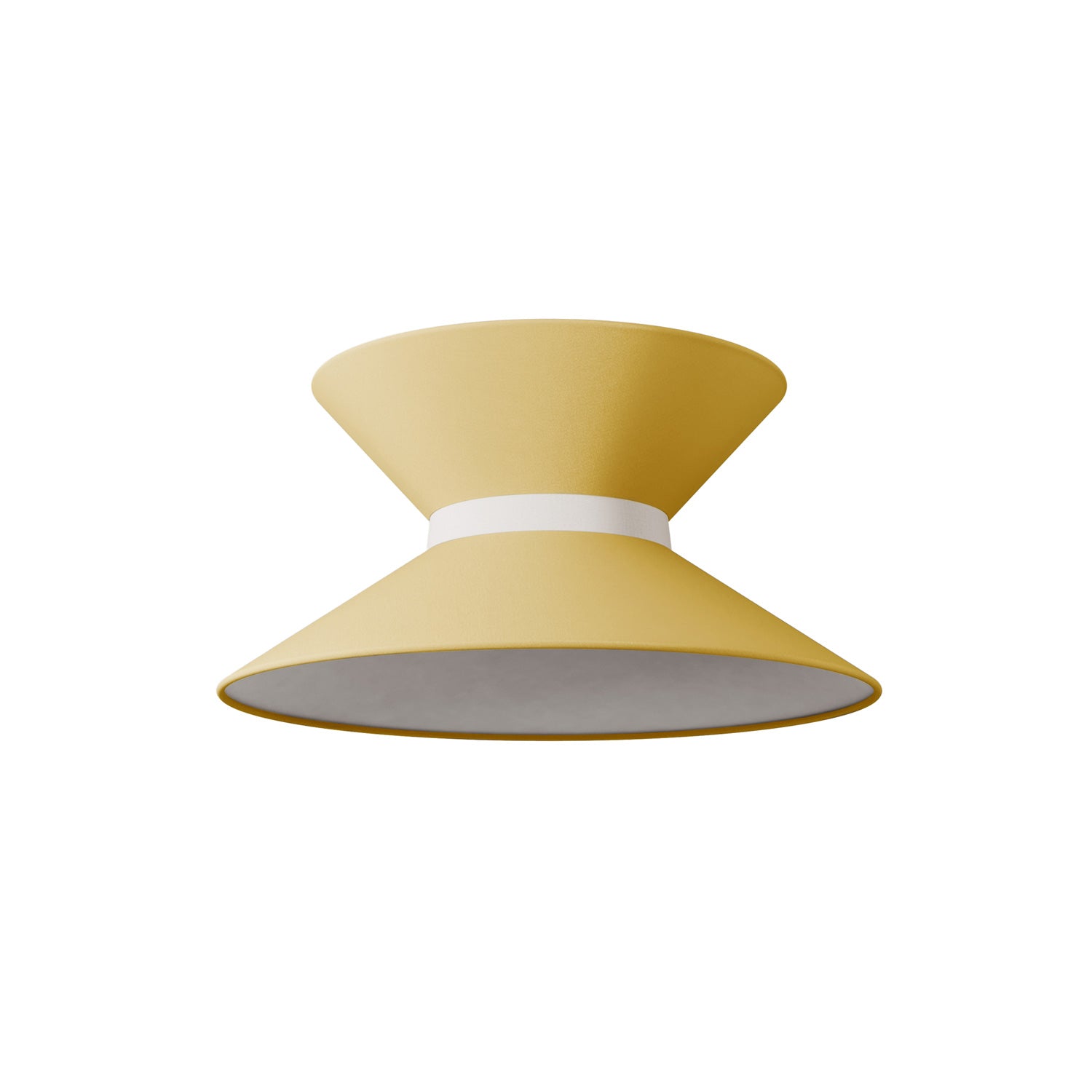 Paralume in tessuto Clessidra Arenal oro - Made in Italy