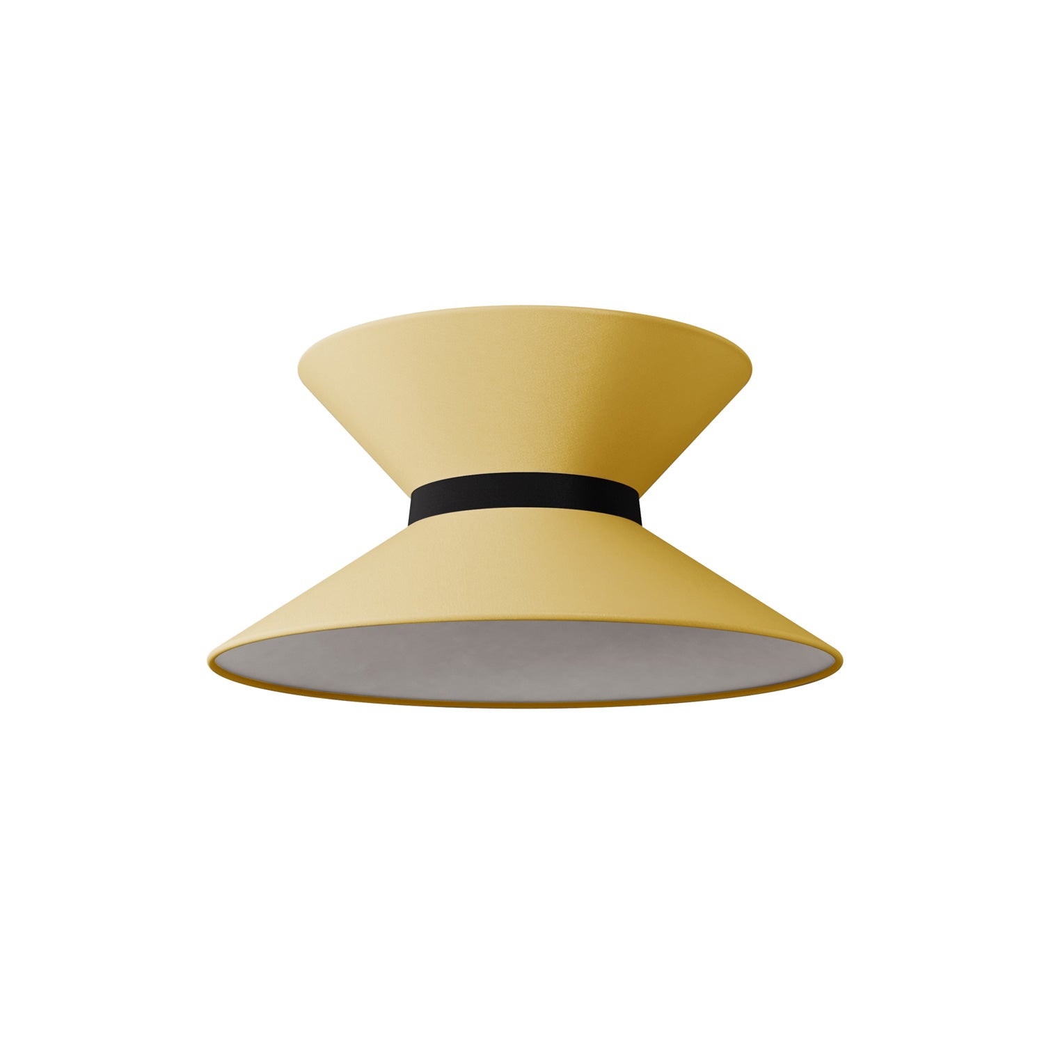 Paralume in tessuto Clessidra Arenal oro - Made in Italy
