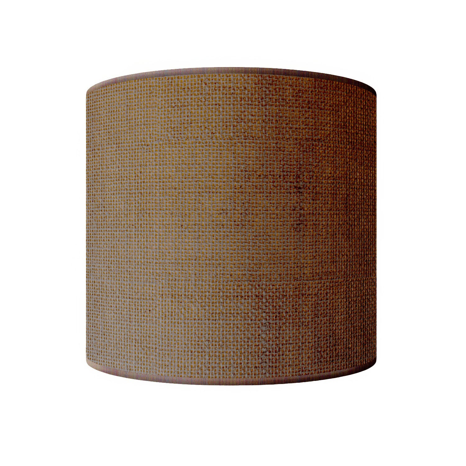 Applique Ventola con paralume in tessuto Camelot marrone - Made in Italy