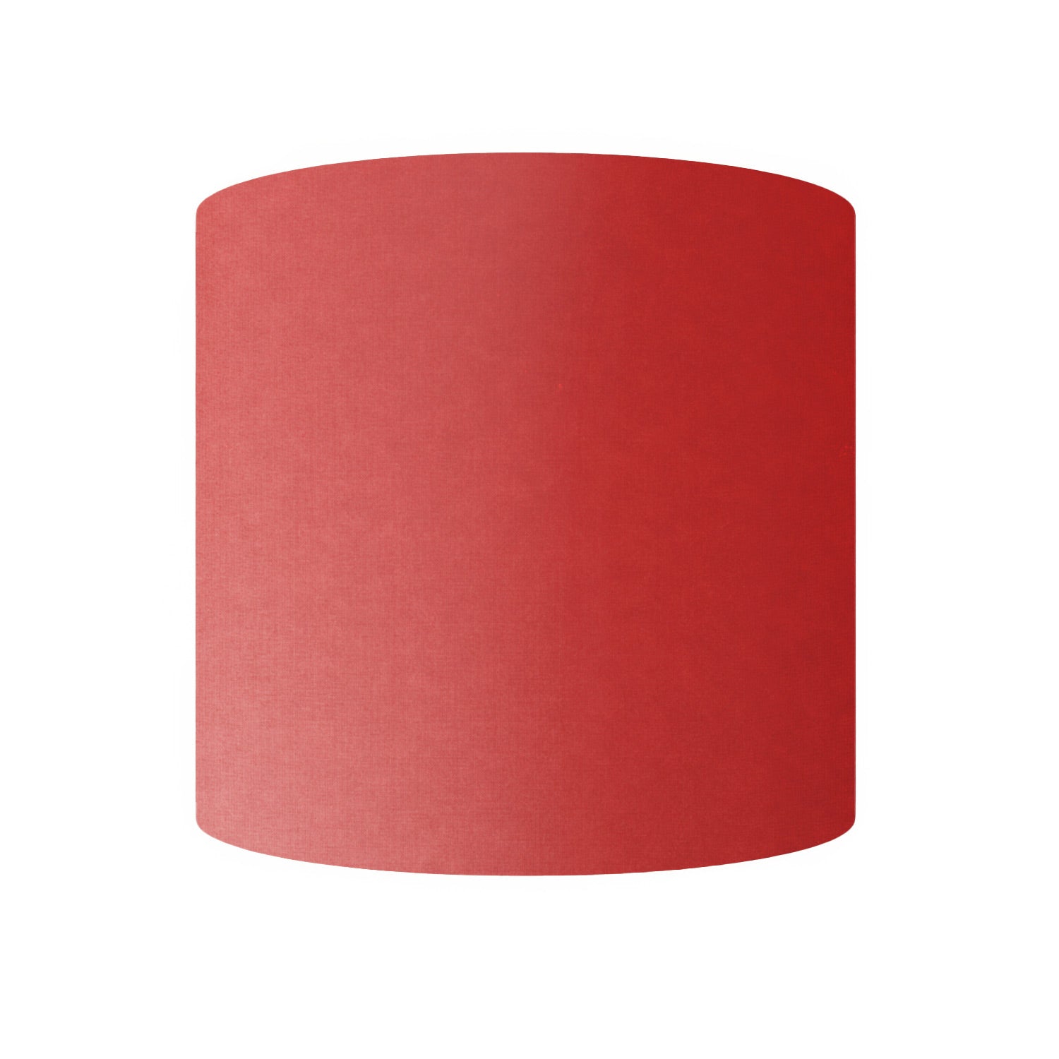 Applique Ventola con paralume in tessuto Teletta rosso - Made in Italy