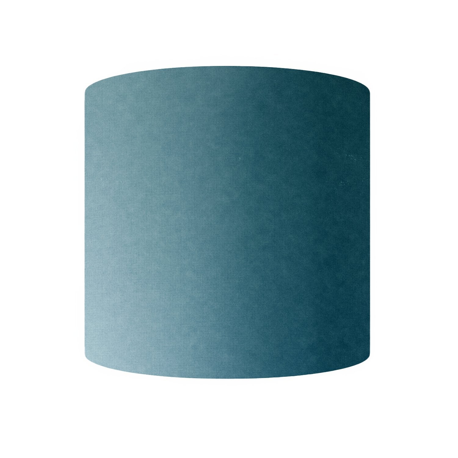 Applique Ventola con paralume in tessuto Teletta azzurro severo - Made in Italy