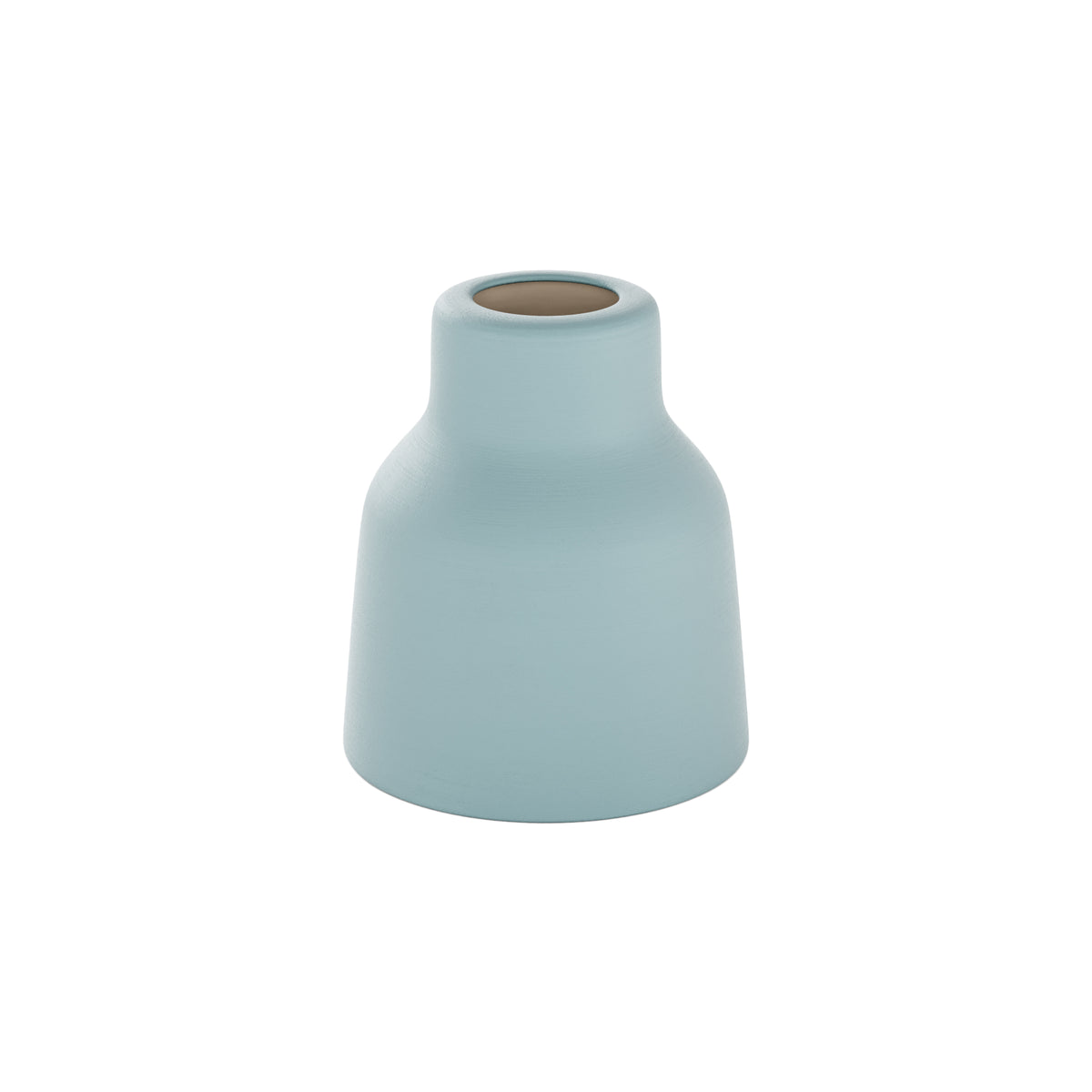 Paralume Vaso in ceramica per lampadario - Azzurro / Bianco