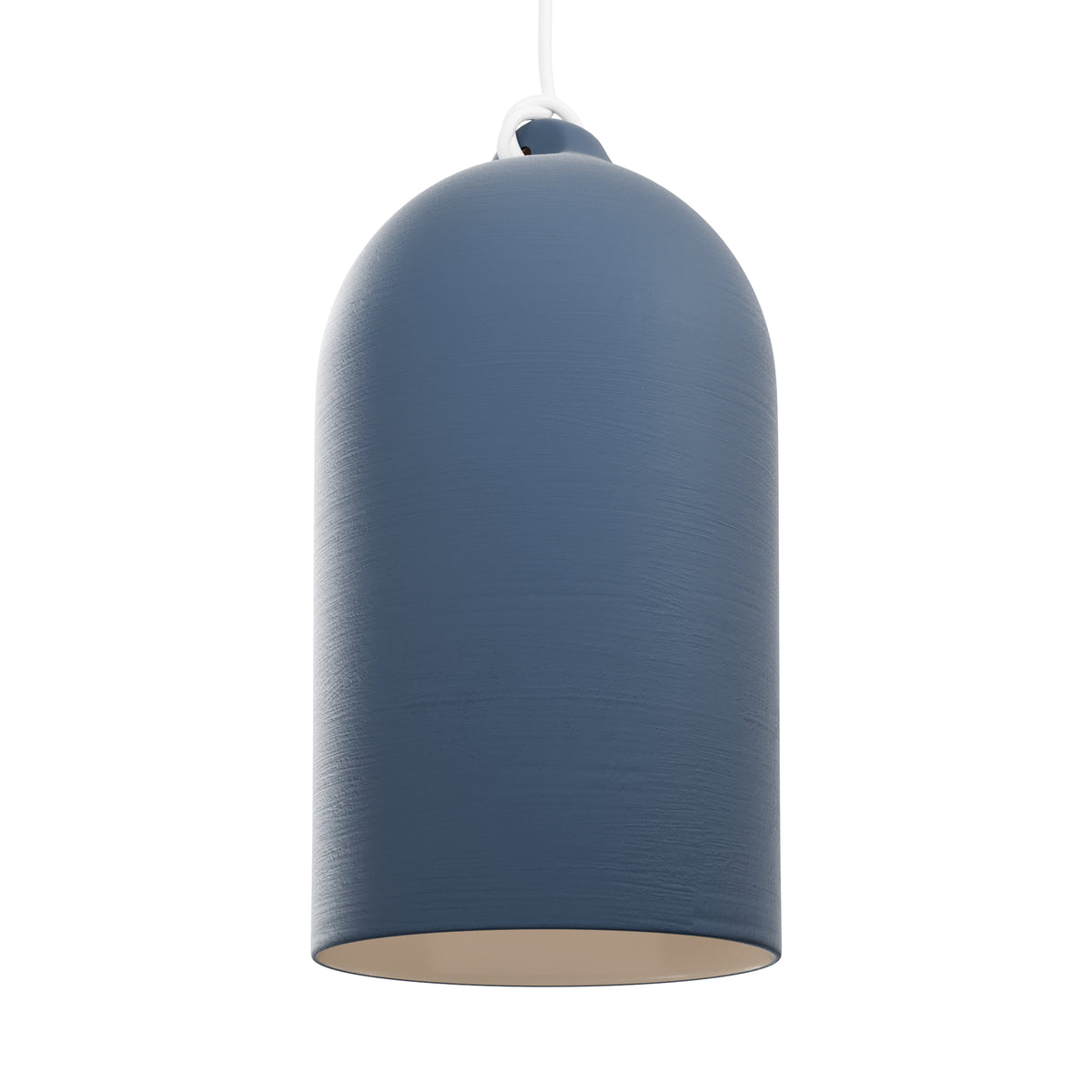 Paralume Campana XL in ceramica per lampadario - Avion / Bianco