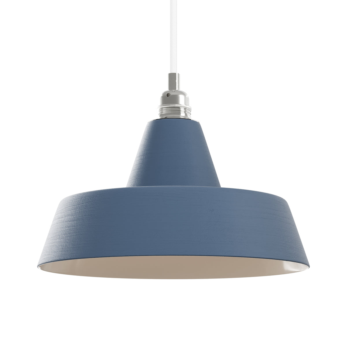 Paralume Industriale in ceramica per lampadario - Avion / Bianco