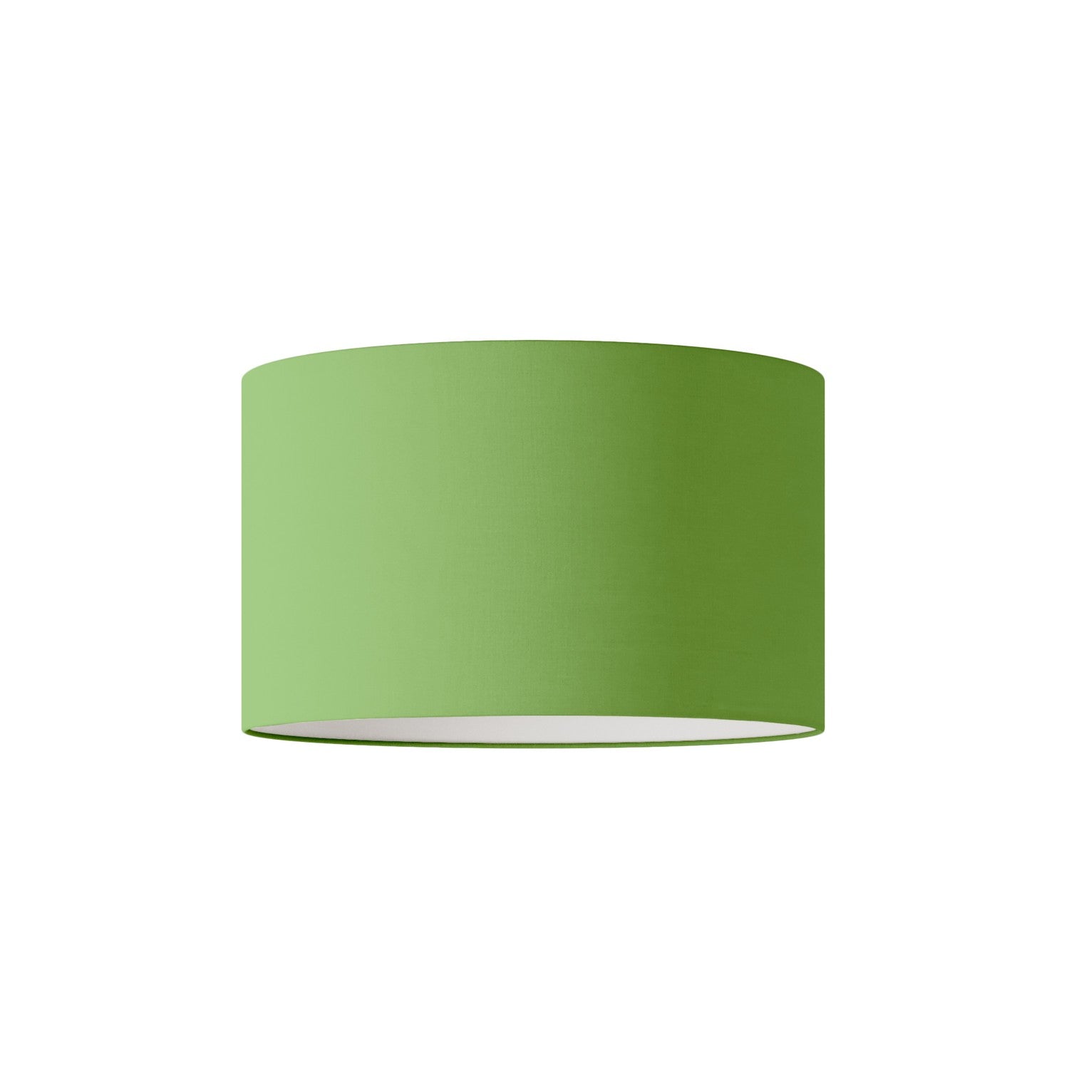 Paralume Cilindro L in tessuto con attacco E27 - Made in Italy - Cinette Verde Pistacchio