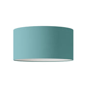 Paralume Cilindro XL in tessuto con attacco E27 - Made in Italy - Teletta Verde Dubbio