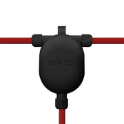 EIVA-3 Giunto a 3 vie IP65 per esterno - Sistema Modulair - Nero