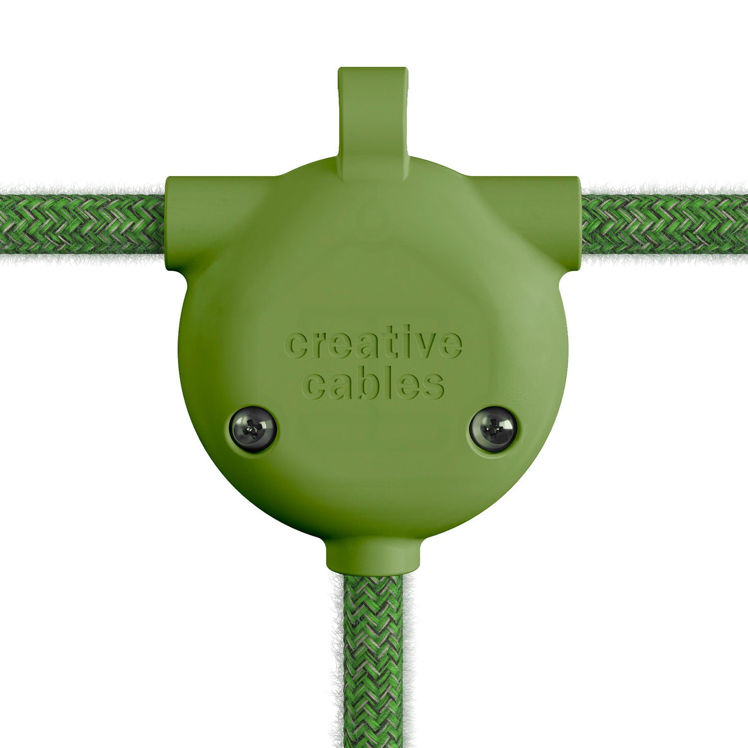 EIVA-3 Giunto 3 vie IP65 per esterno - Sistema Modulair - Verde prato