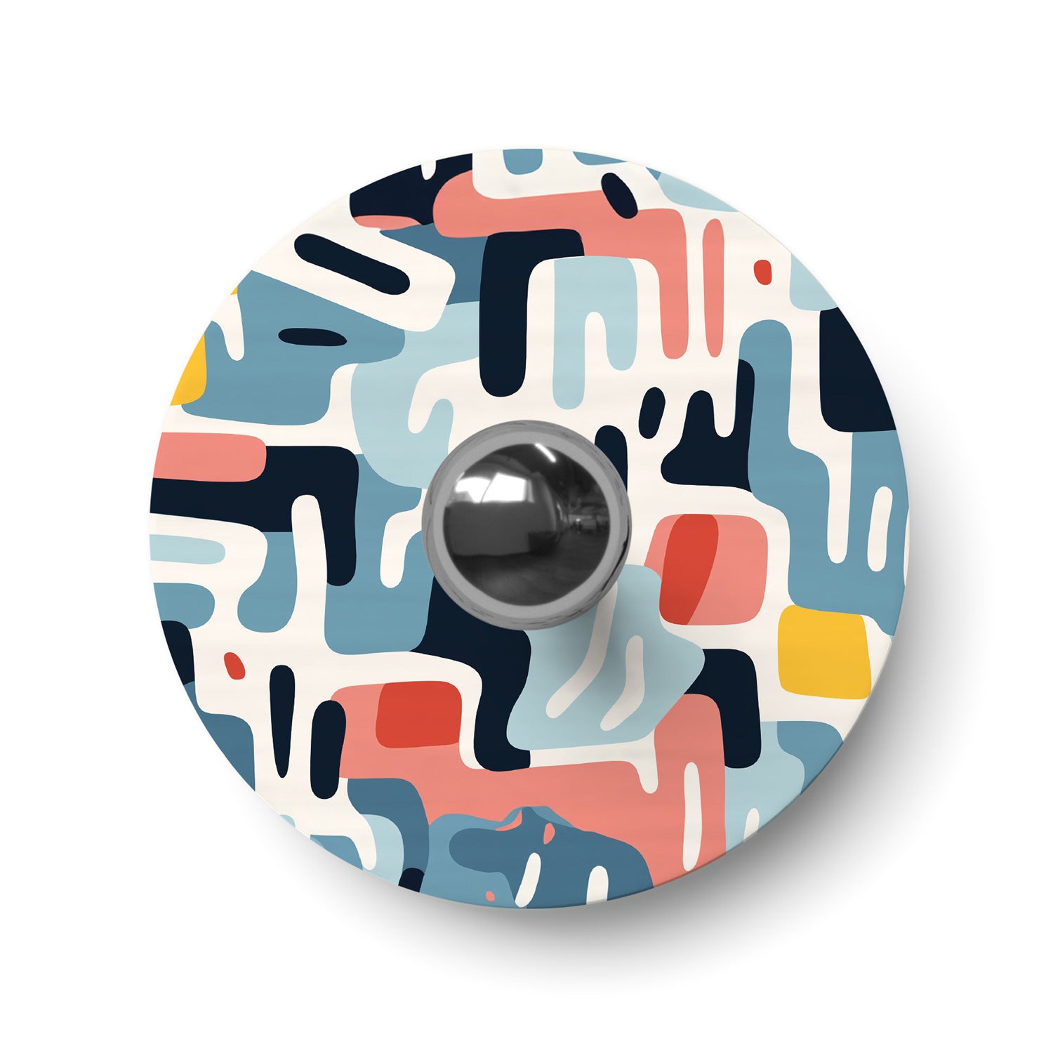 Lampada da parete o soffitto con paralume a disegni geometrici 'Kaleidoscope' Geometria 1 - Waterproof IP44