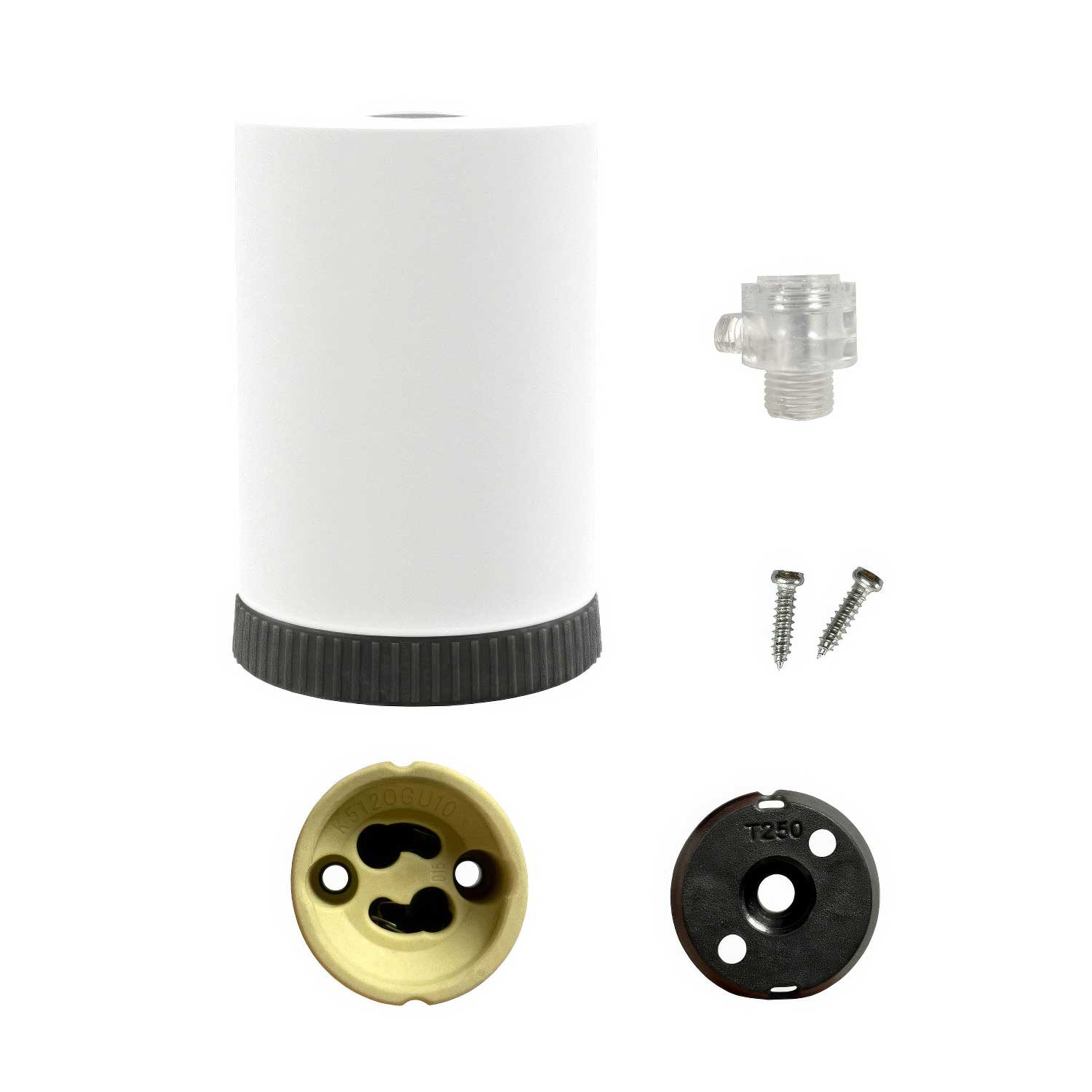Mini faretto Spotlight LED GU1d0 - Bianco opaco