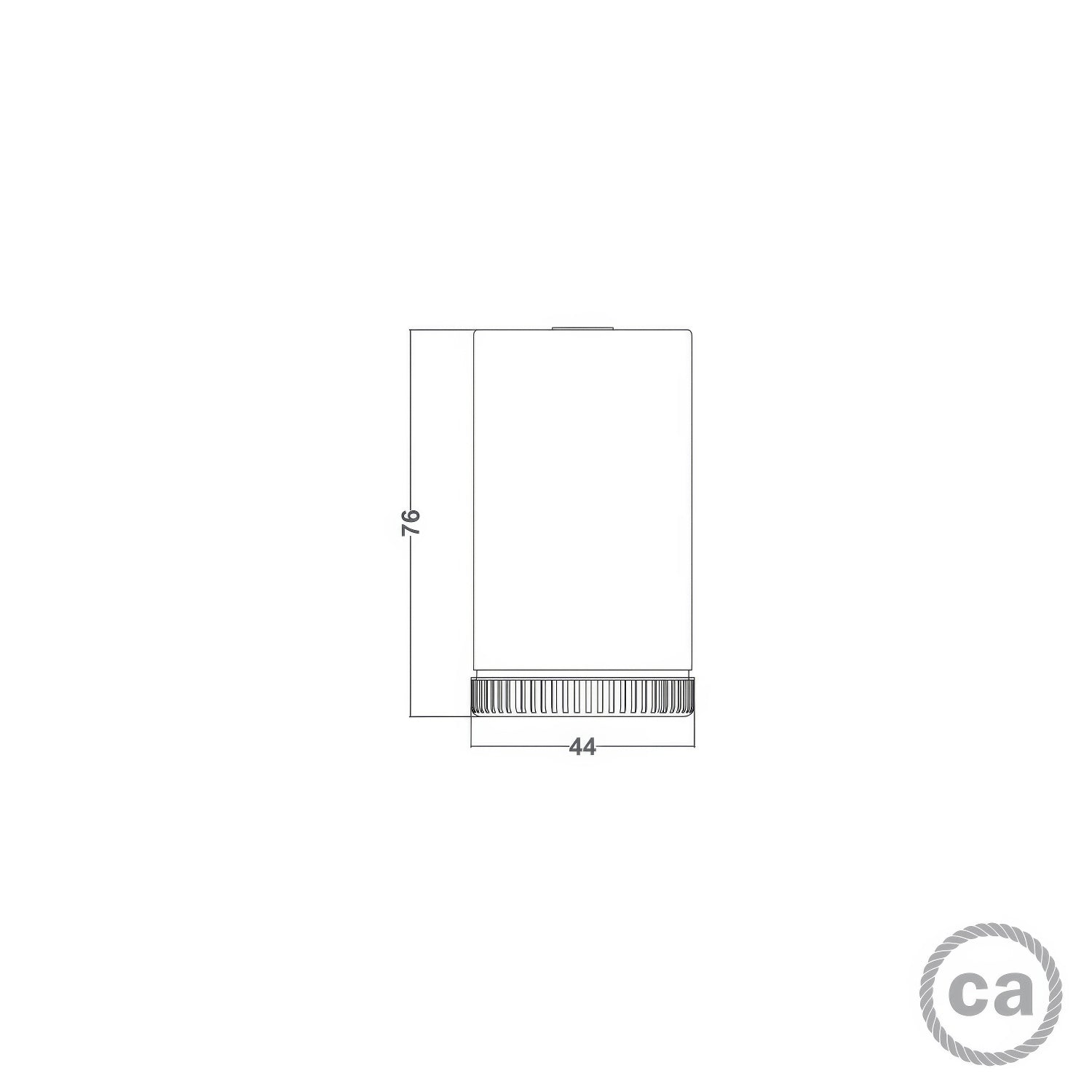 Mini faretto Spotlight LED GU1d0 - Bianco opaco
