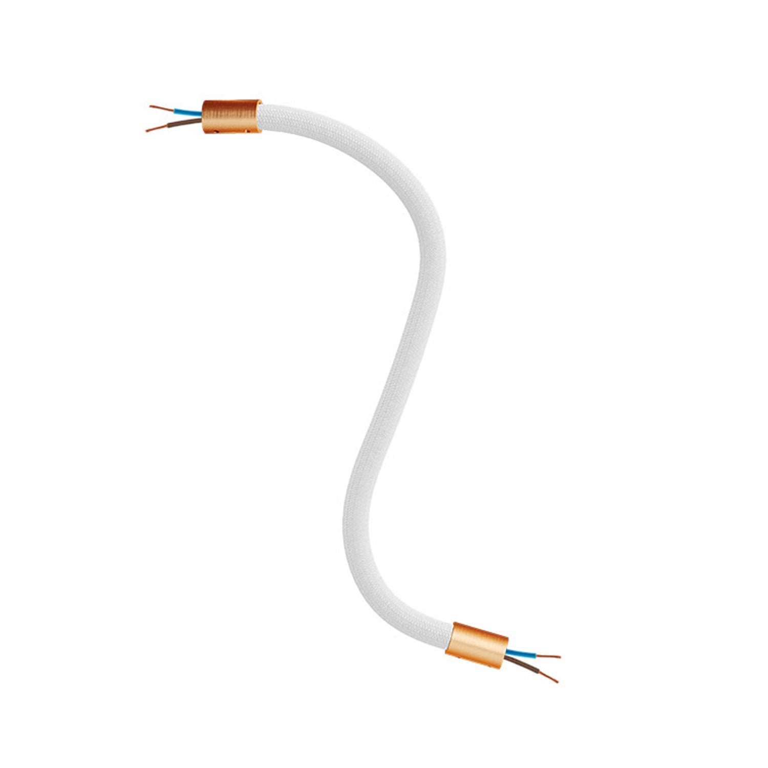 Faretto snodabile MAG-Y con pinza - Rame satinato