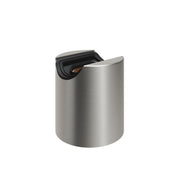 Portalampada S14d in metallo da parete o soffitto - Titanio satinato
