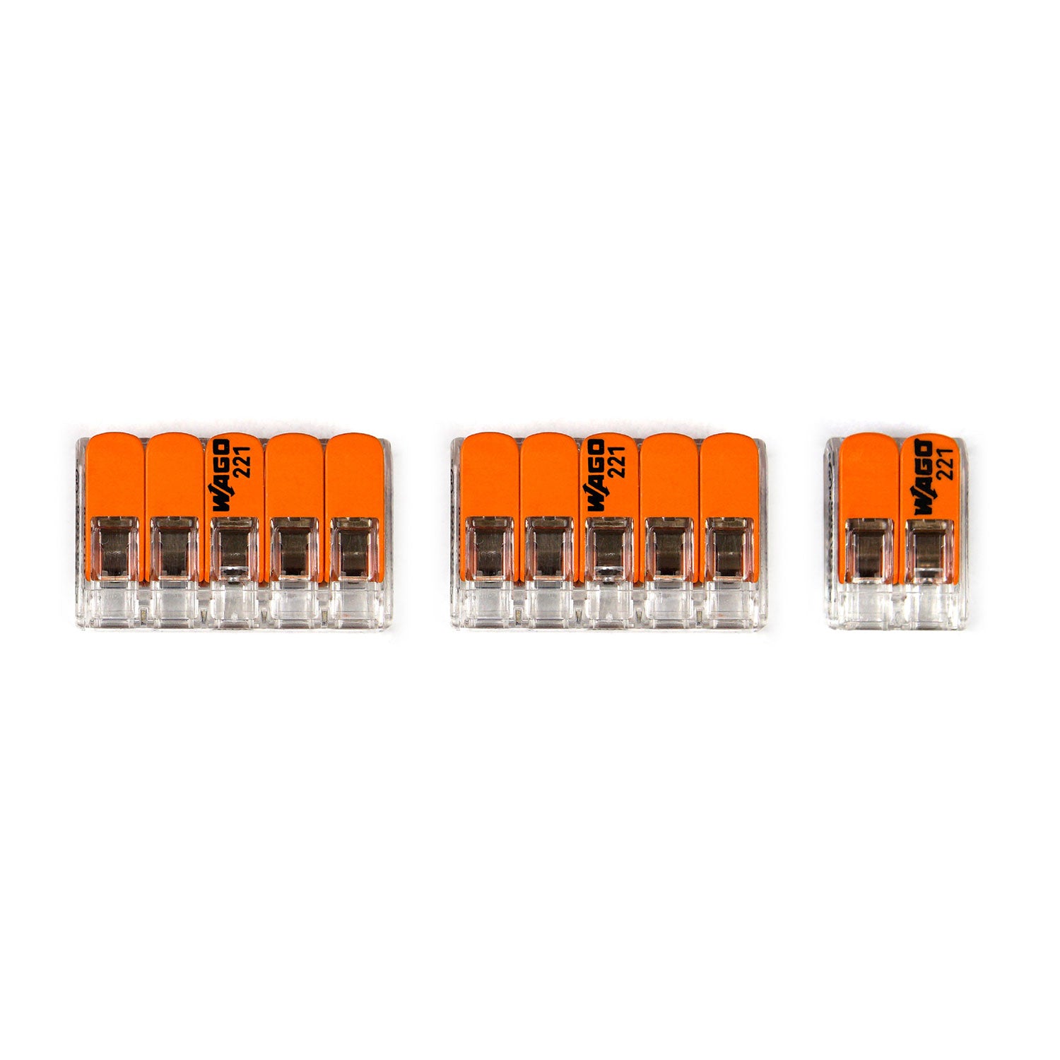 Kit di collegamento WAGO compatibile con cavo 2x per Rosone a 3 fori