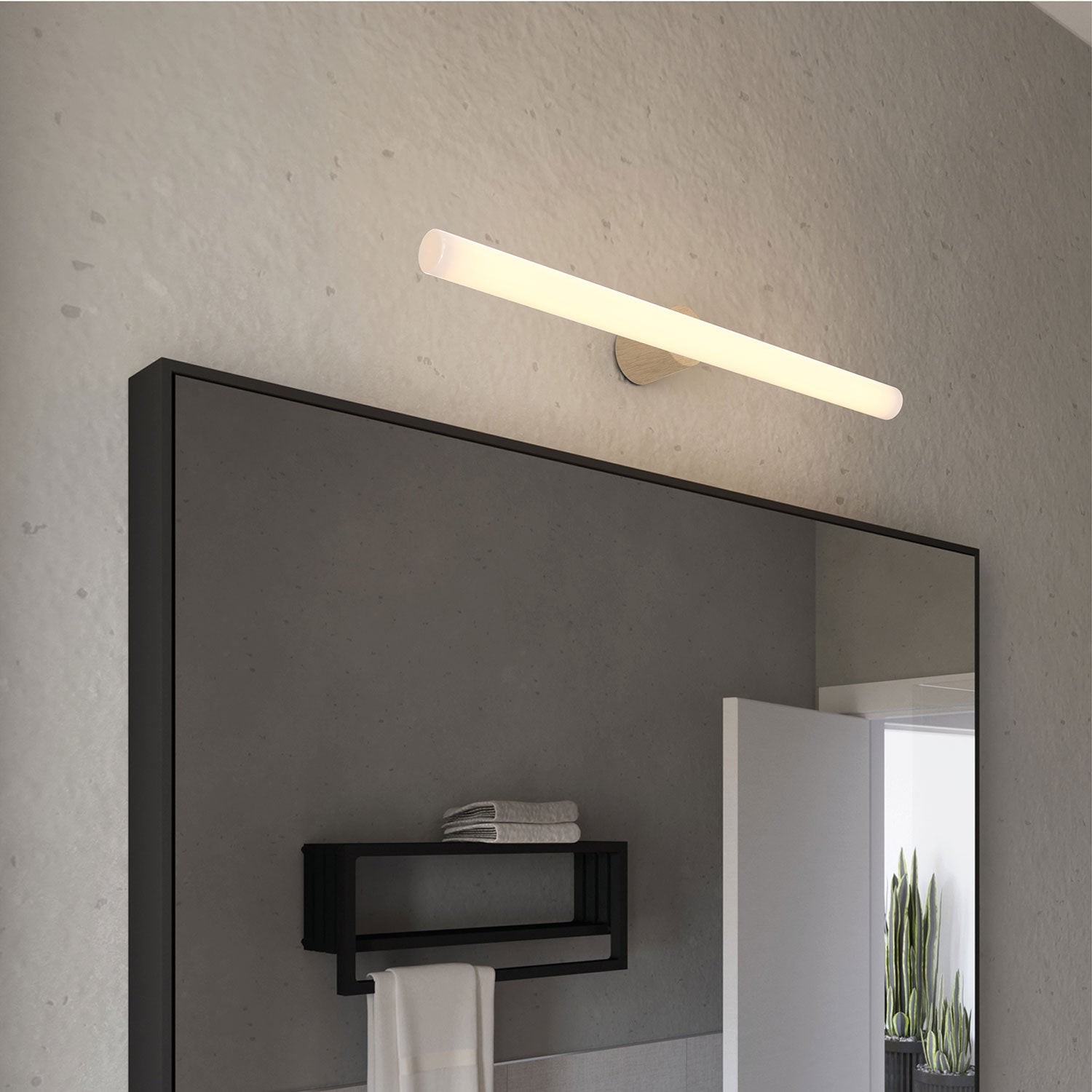 Lampada esse14 da parete o soffitto per lampadina LED S14d - Waterproof IP44 - Neutro