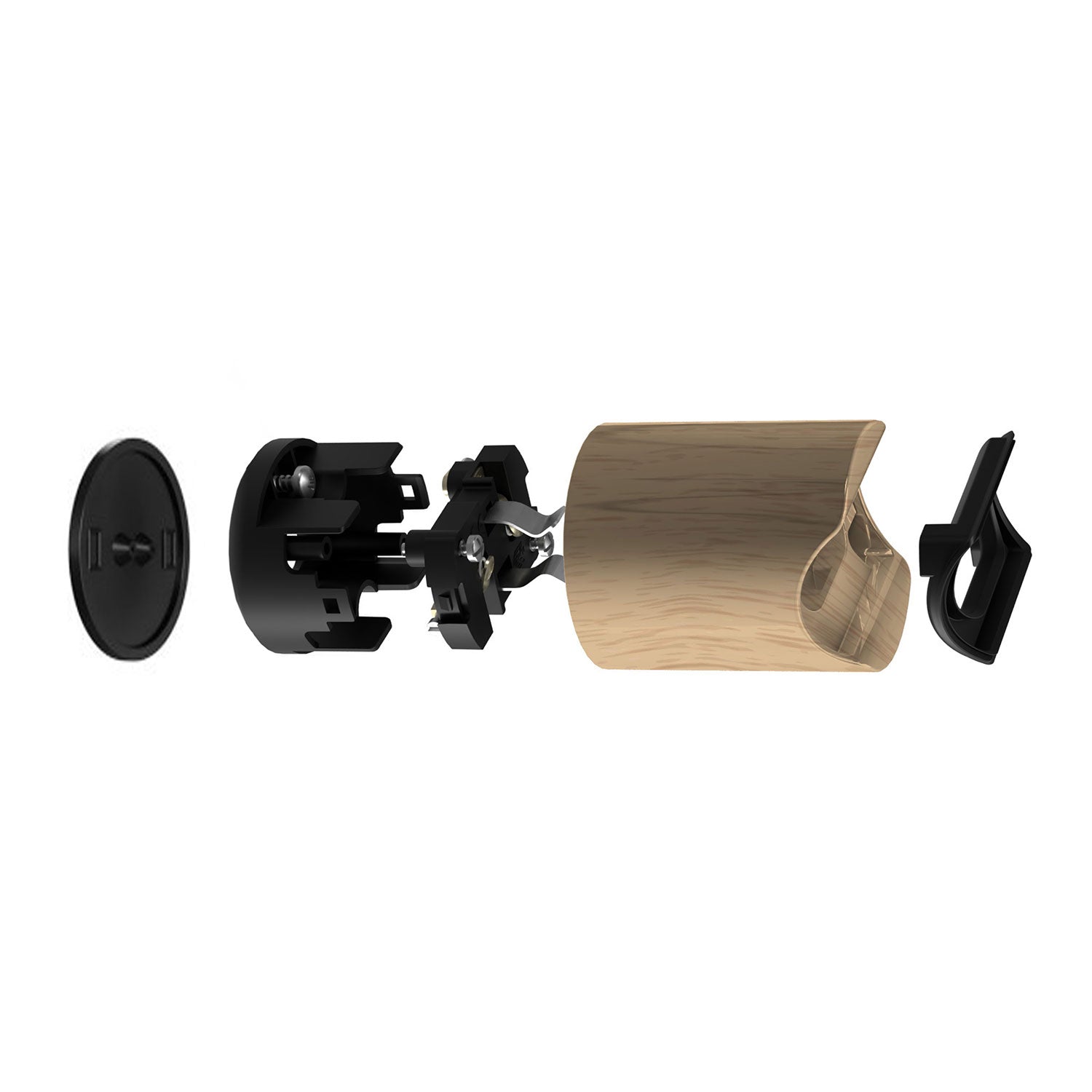 Portalampada esse14 da parete o soffitto con attacco S14d - Waterproof  IP44 - Neutro