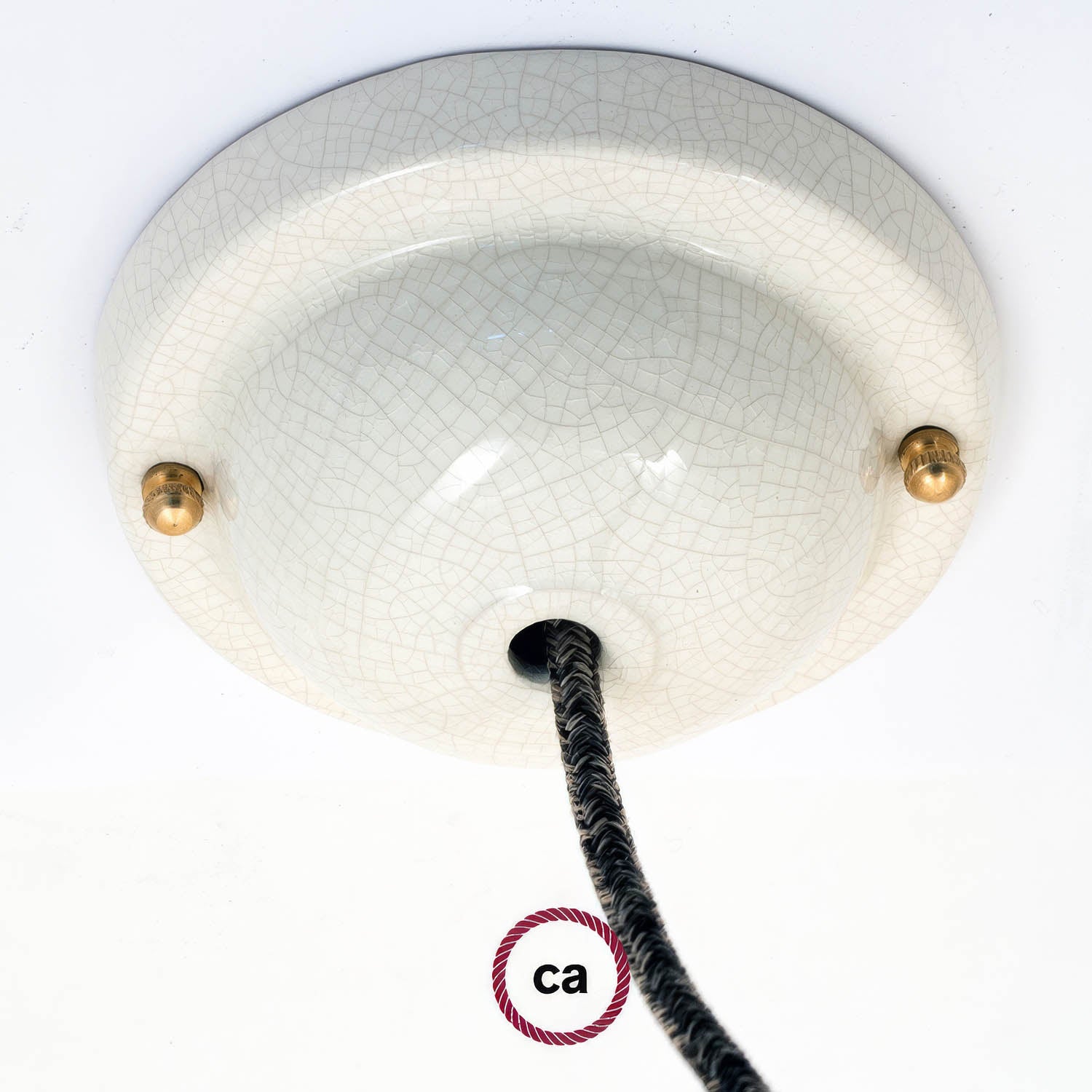 Kit rosone in ceramica semplice - Effetto Craquelet