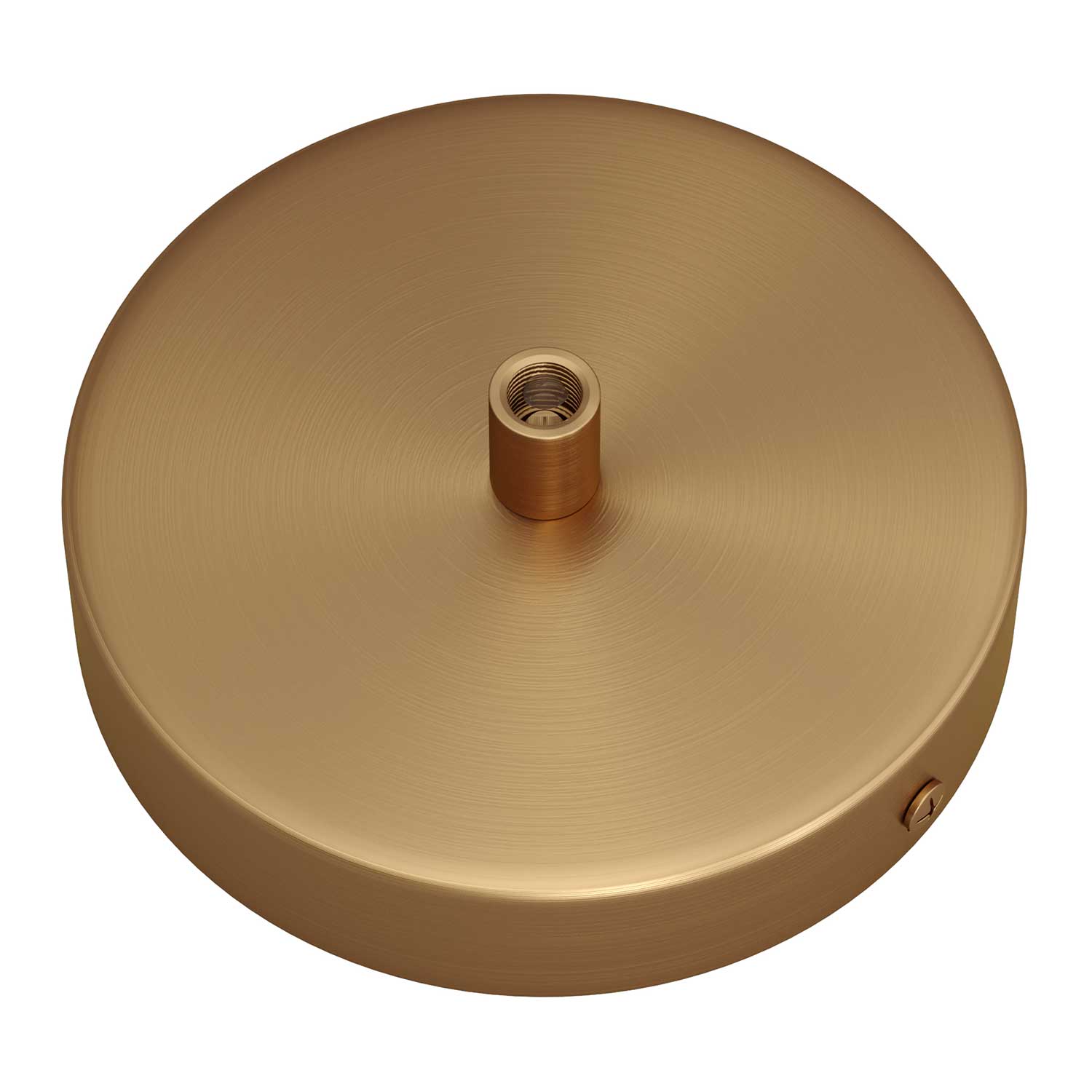 Kit rosone cilindrico in metallo - Bronzo satinato