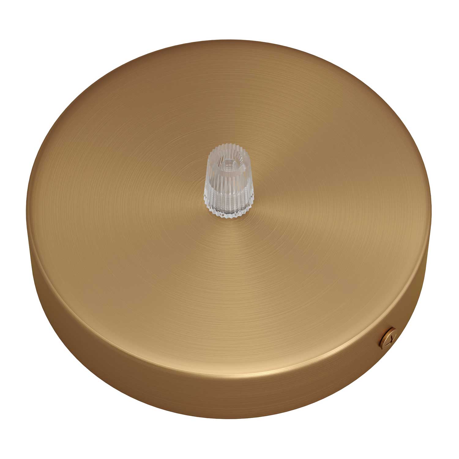 Kit rosone cilindrico in metallo - Bronzo satinato