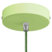Kit rosone cilindrico in metallo - Verde prato