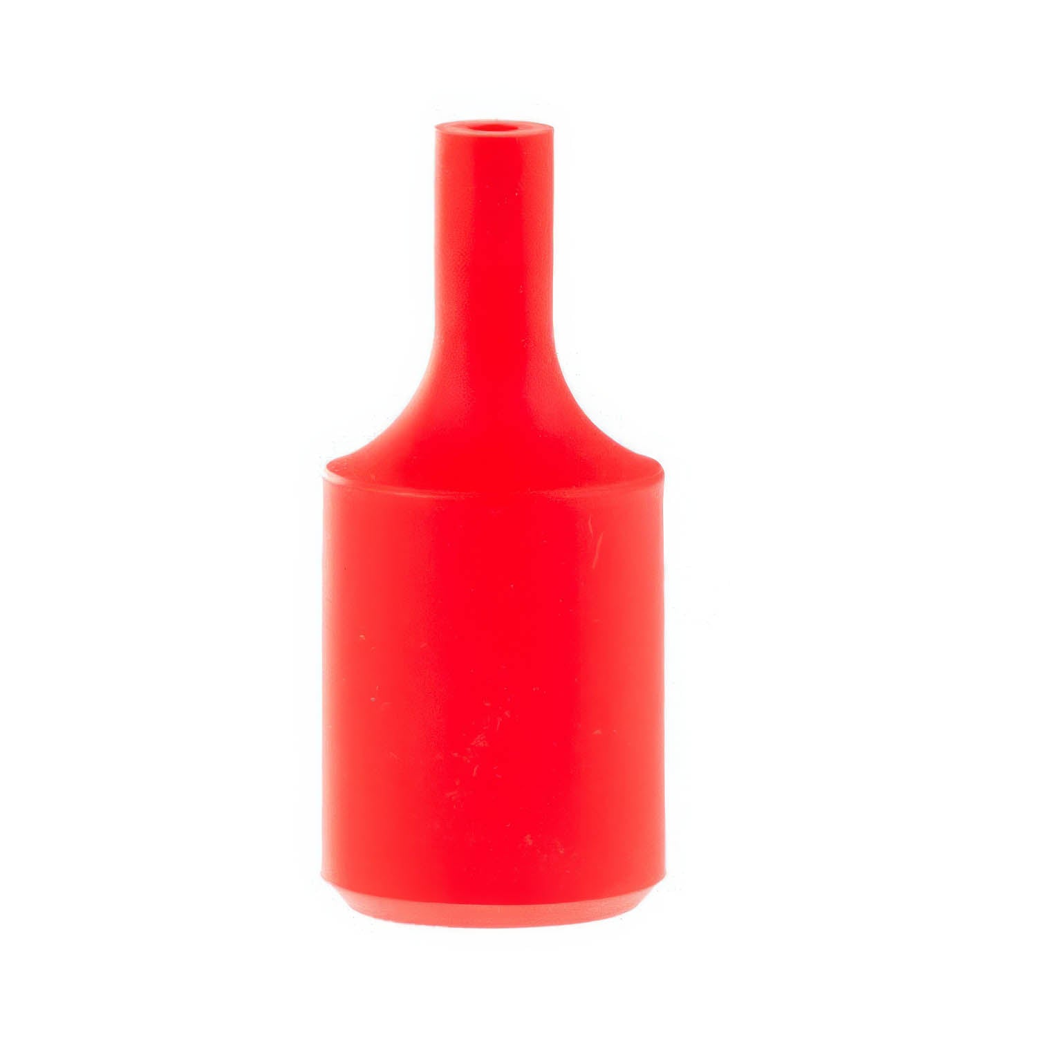 Kit portalampada E27 in silicone - Rosso