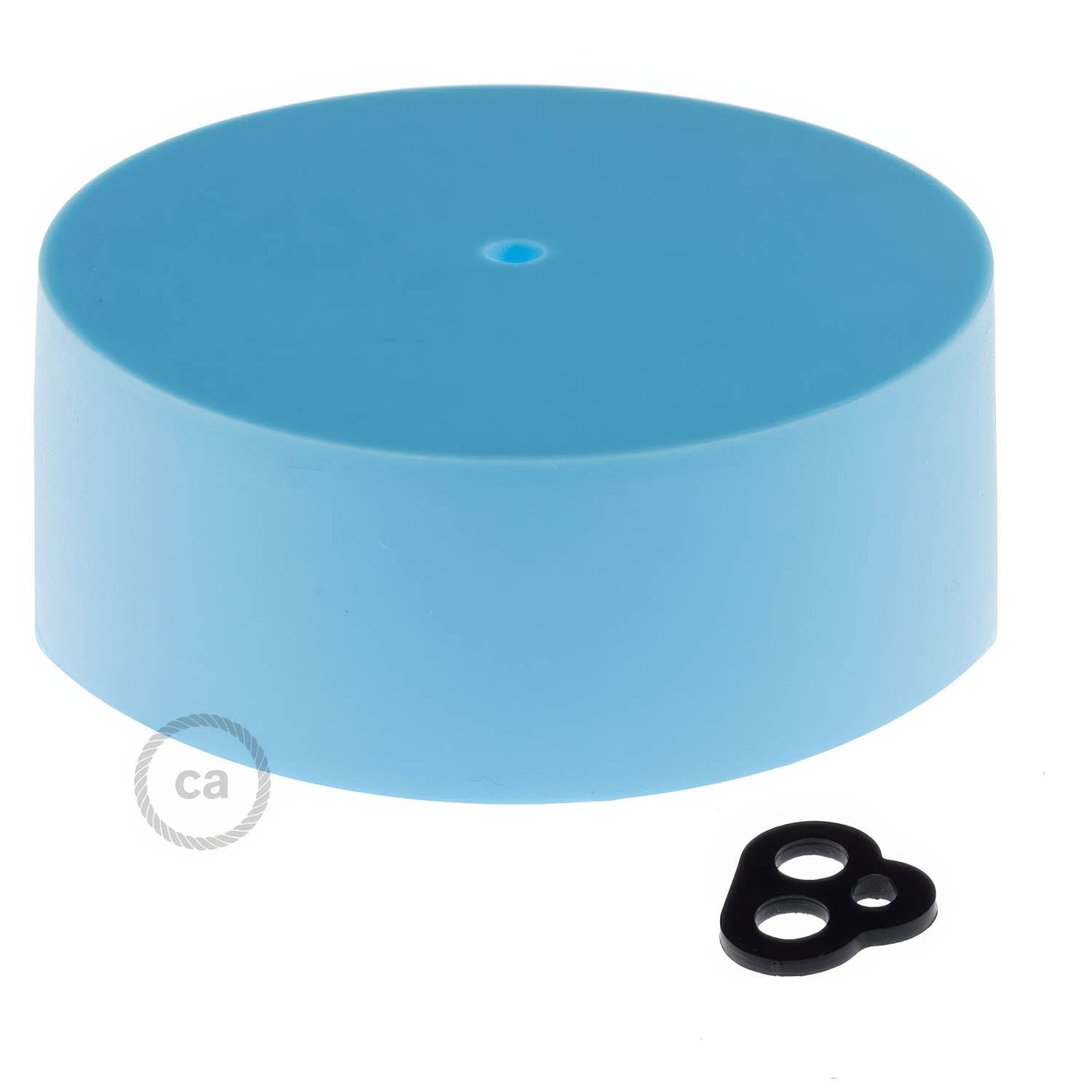 Kit rosone cilindrico in silicone - Azzurro