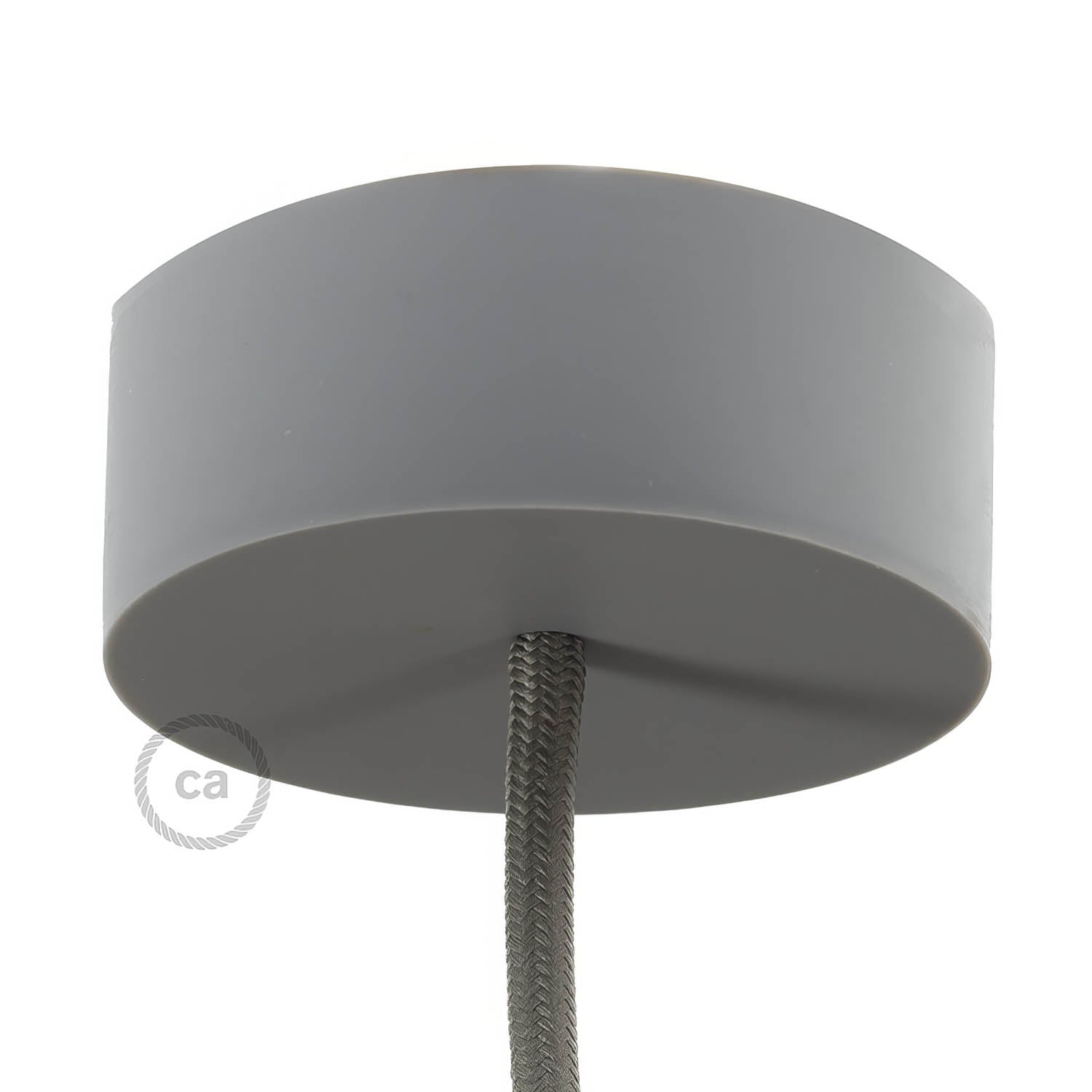 Kit rosone cilindrico in silicone - Grigio