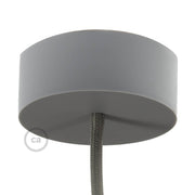 Kit rosone cilindrico in silicone - Grigio