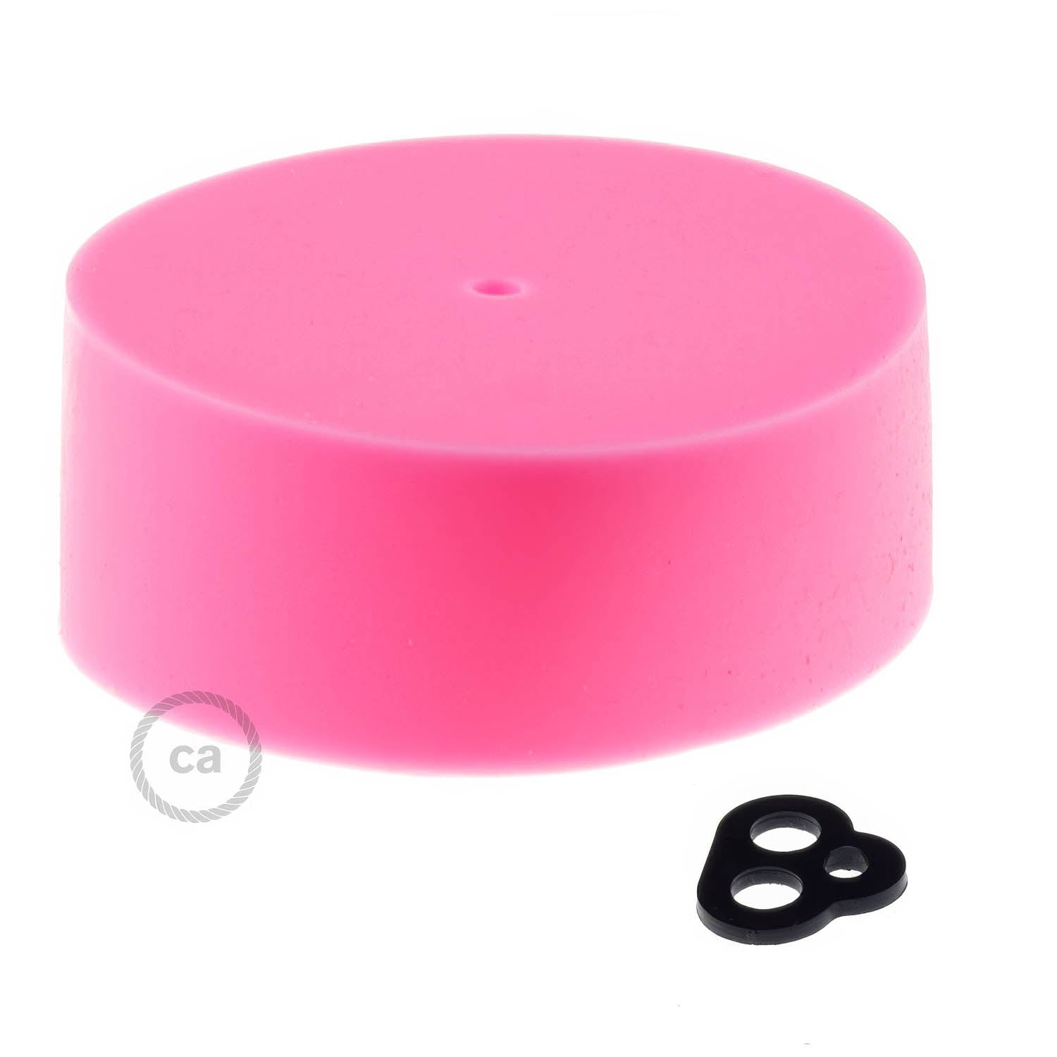 Kit rosone cilindrico in silicone - Rosa