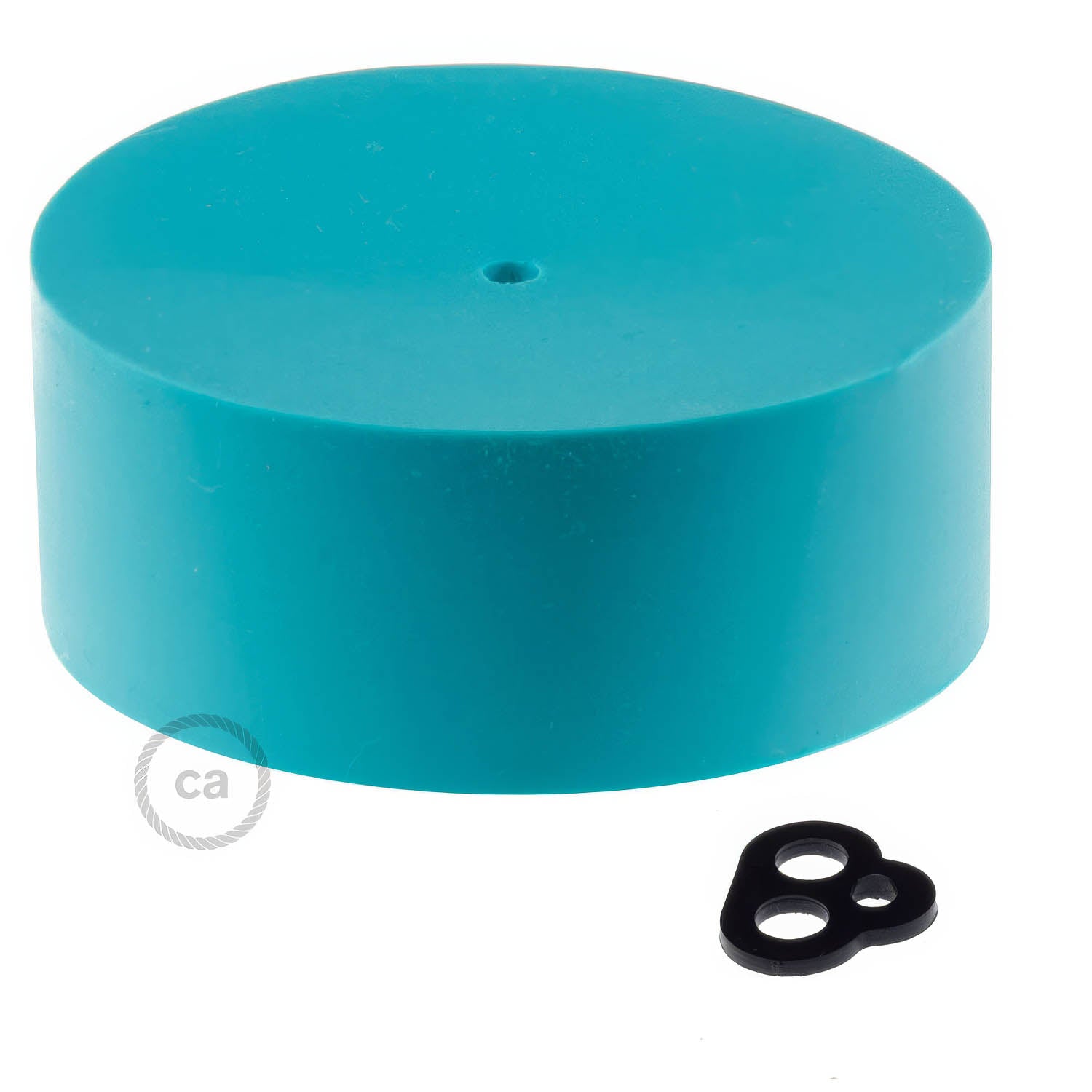 Kit rosone cilindrico in silicone - Turchese