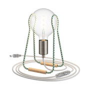 Lampada da tavolo Taché Metal - Puzzle Verde