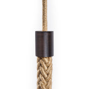 Terminale in legno per cordone 2XL - Effetto Wengé