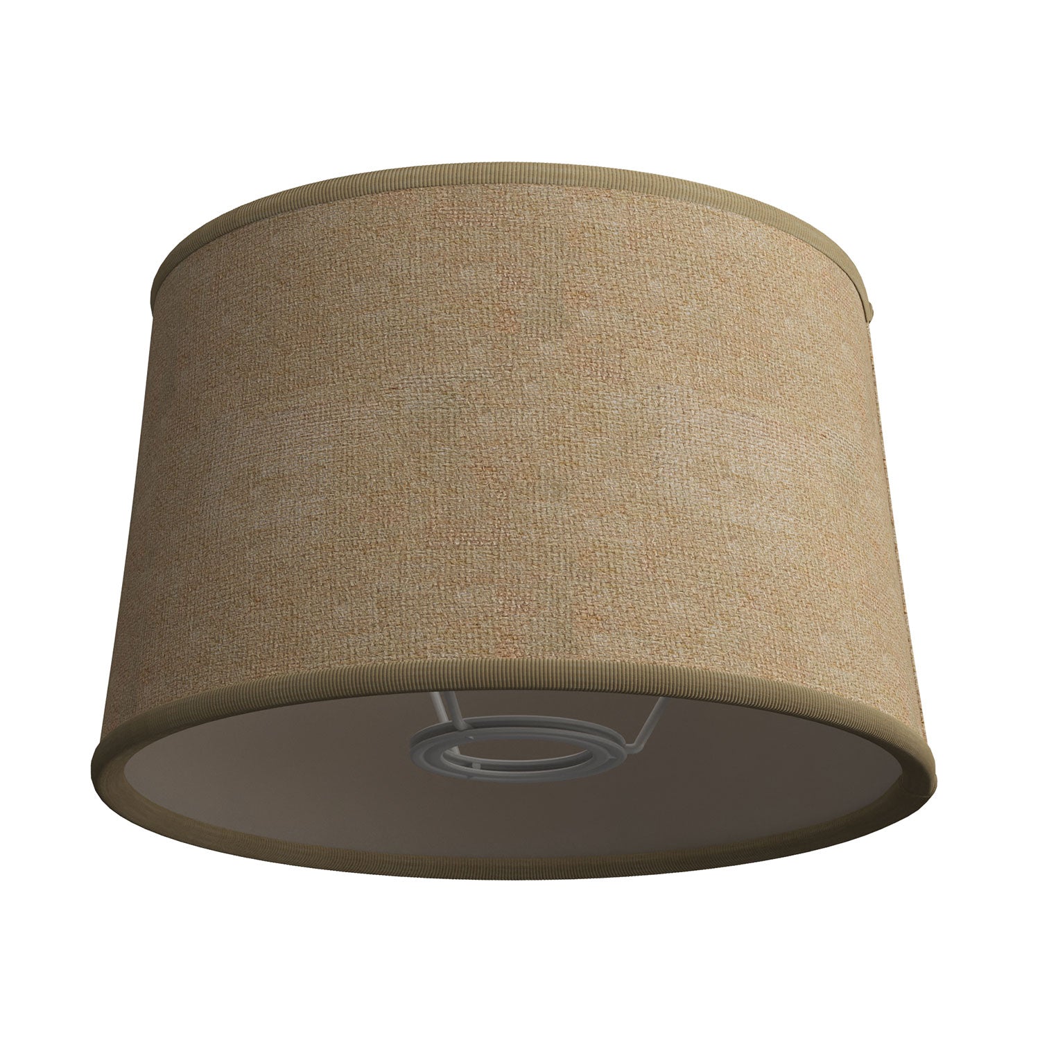 Lampada da terra MAG-Y con base metallica tonda e paralume Athena - Bronzo satinato
