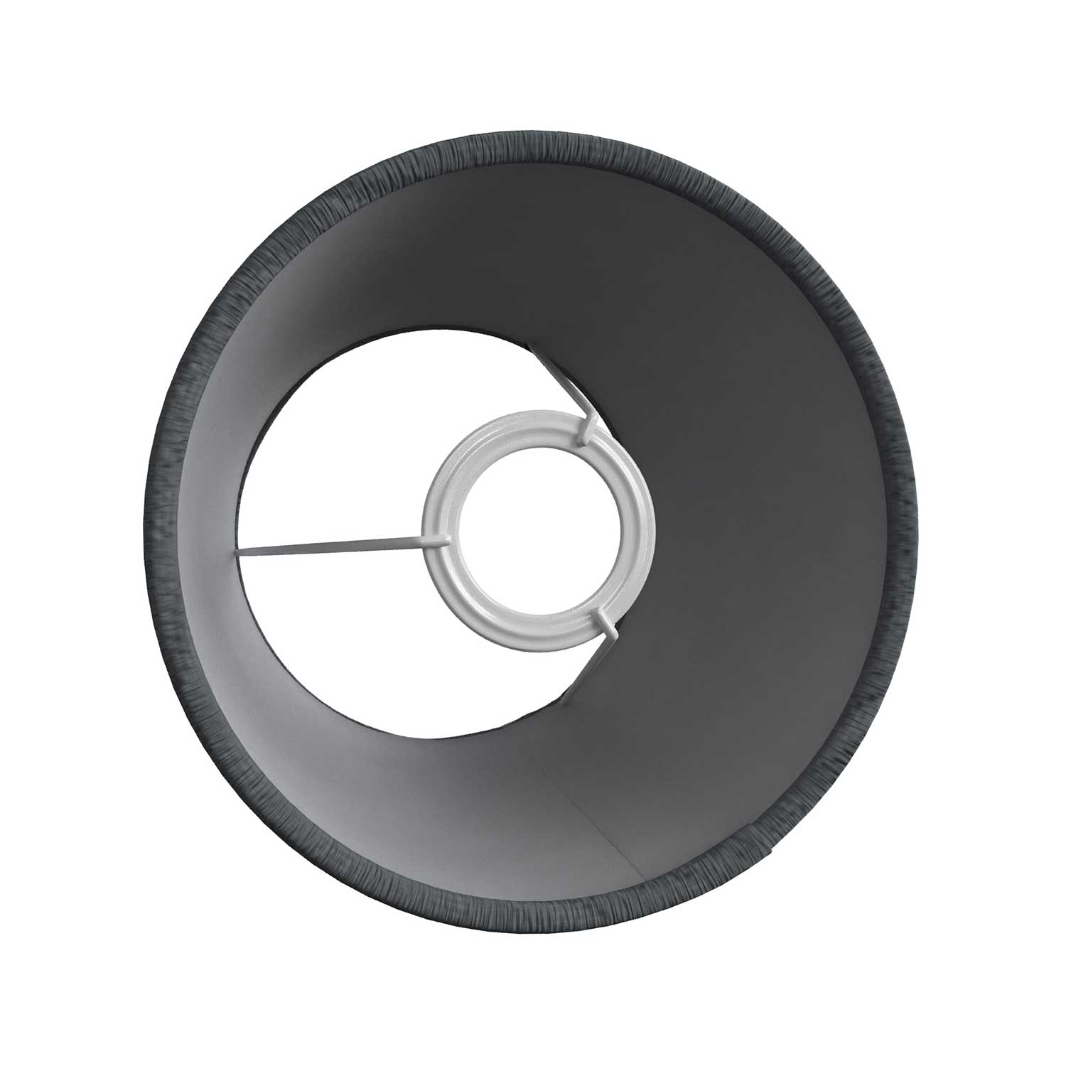 Paralume Impero con attacco E27 per lampada da tavolo o applique - Made in Italy - Juta grigia