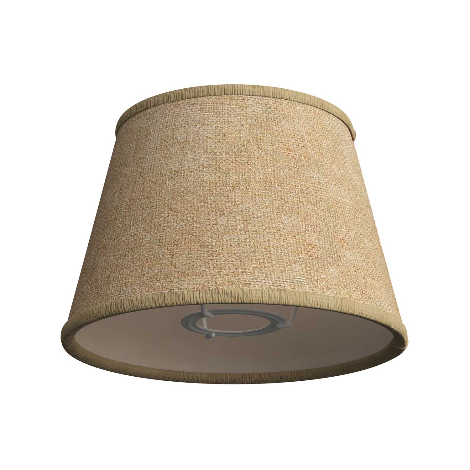 Paralume Impero con attacco E27 per lampada da tavolo o applique - Made in Italy - Juta naturale