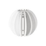 Paralume ellittico LAMPSHHADE in materiale fonoassorbente - Bianco melange
