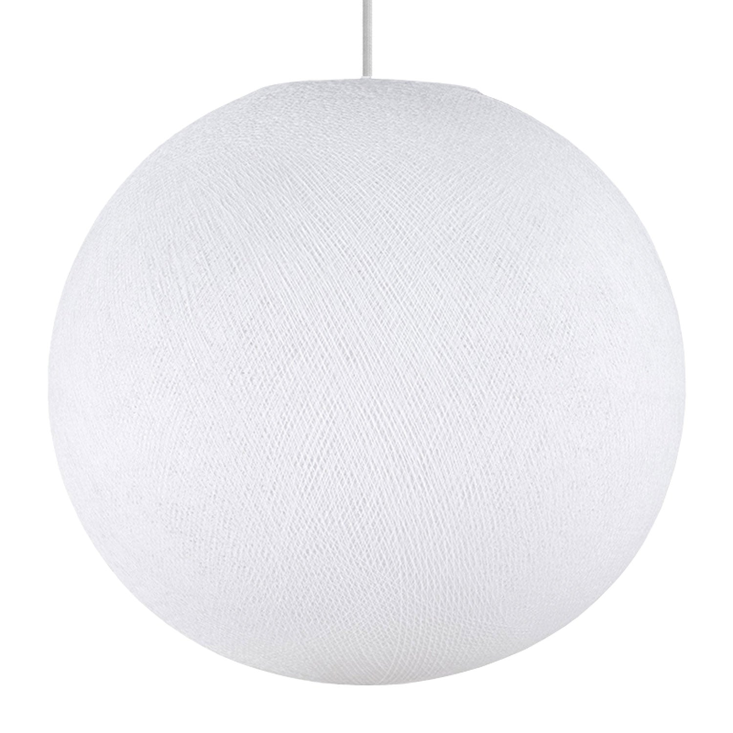 Paralume Sfera Light in filo fatto a mano - Poliestere Bianco