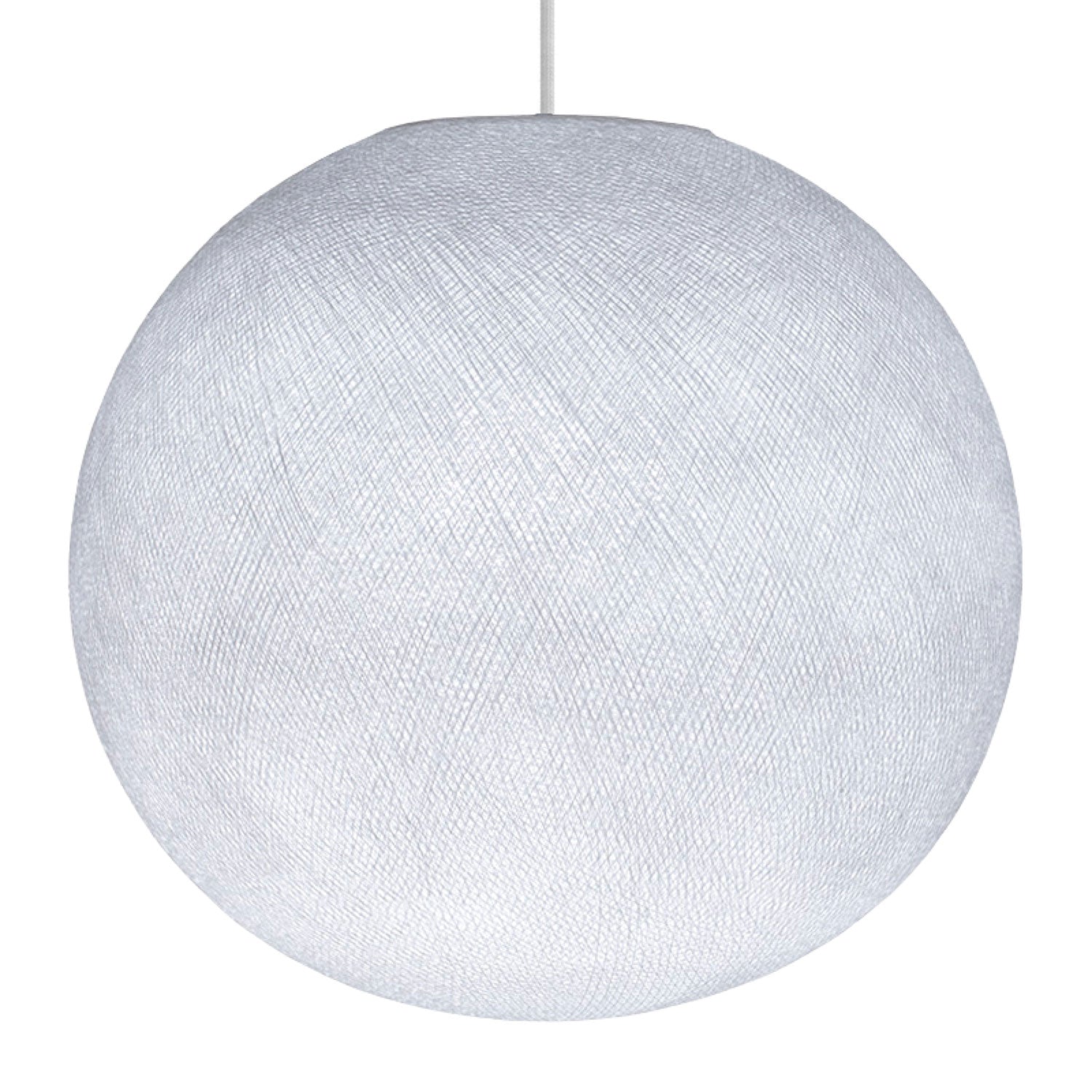 Paralume Sfera Light in filo fatto a mano - Poliestere Bianco
