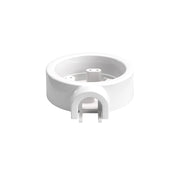 Base in porcellana bianca per presa elettrica e interruttore/deviatore compatibile con Creative-Tubes - da 1 a 4 uscite