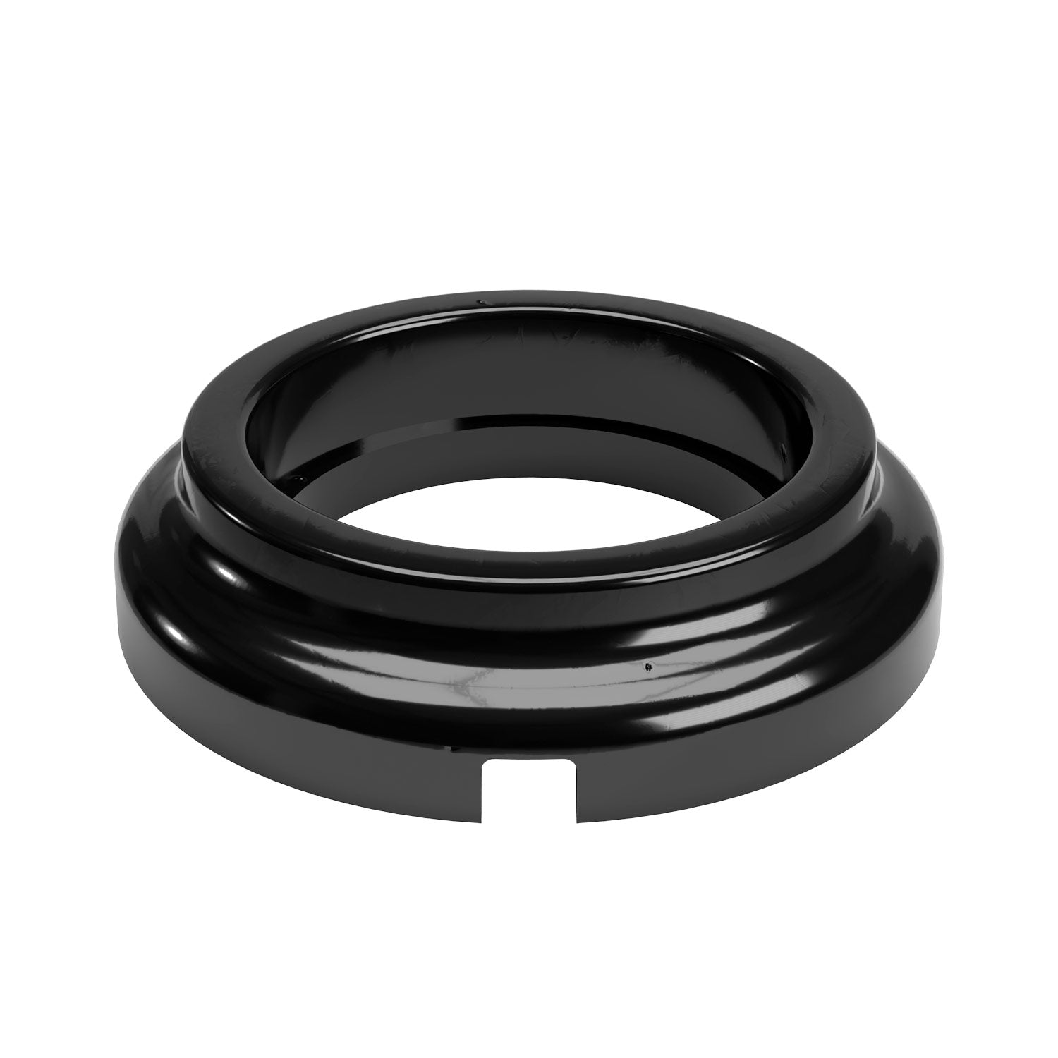 Base in porcellana per presa elettrica e per interruttore/deviatore  - Nero