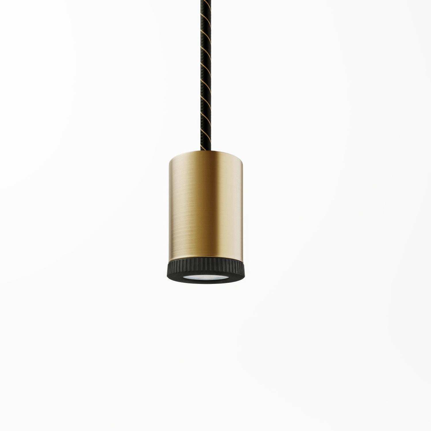 Lampada faretto a sospensione singola Mini Spotlight GU1d0  - Bronzo satinato