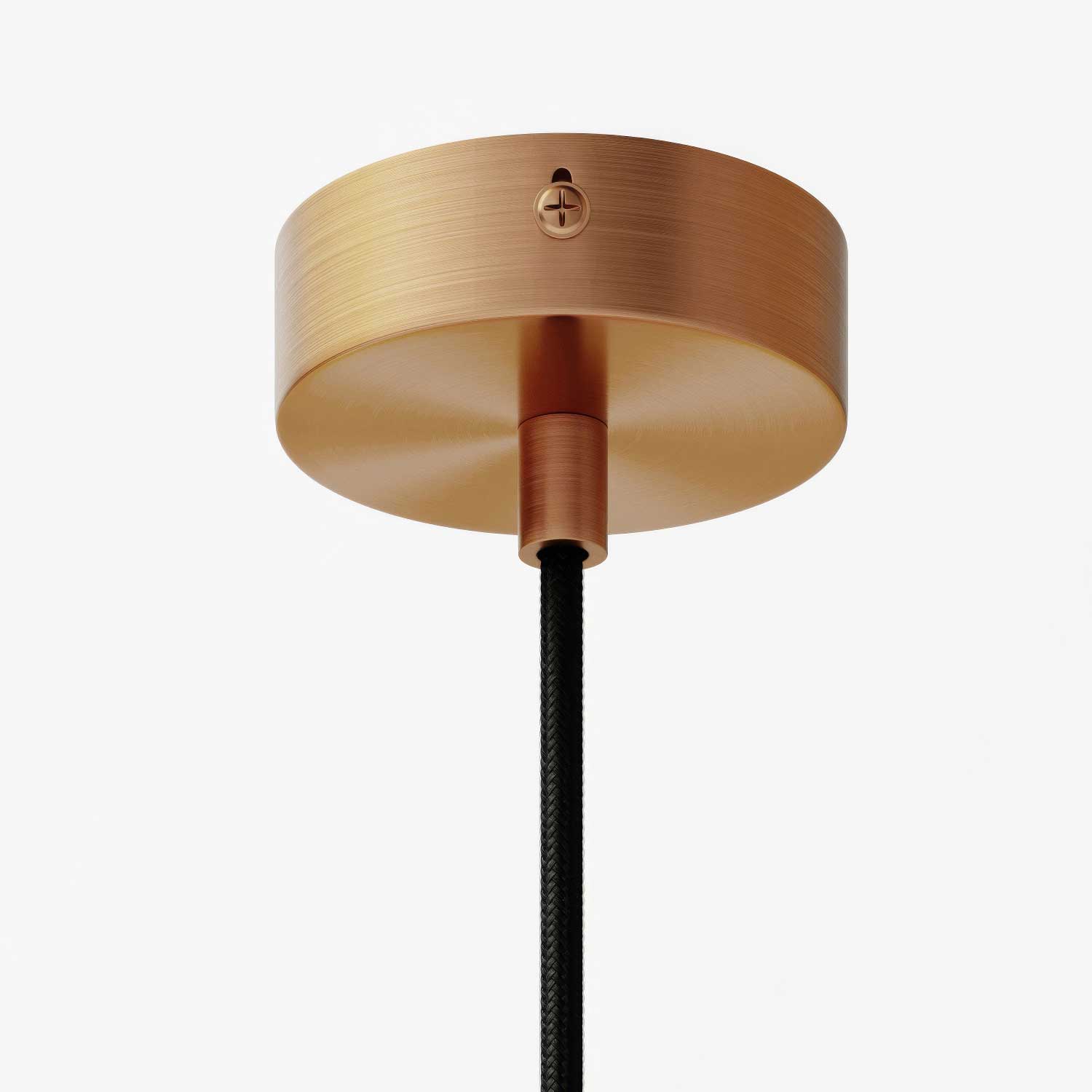 Lampada faretto a sospensione singola Mini Spotlight GU1d0  - Rame satinato