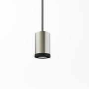 Lampada faretto a sospensione singola Mini Spotlight GU1d0  - Titanio satinato