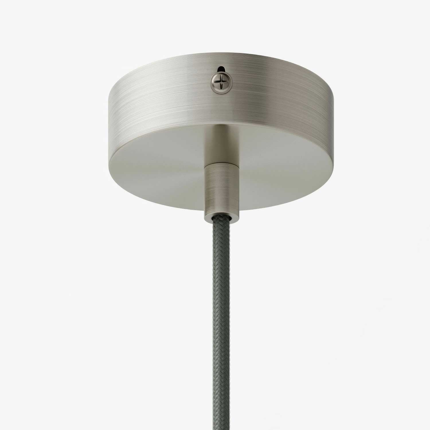 Lampada faretto a sospensione singola Mini Spotlight GU1d0  - Titanio satinato