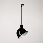 Lampada per binario con paralume Broadway - Nero