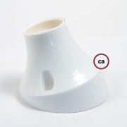 Portalampada 45° E27 a parete o soffitto in termoplastica - Bianco