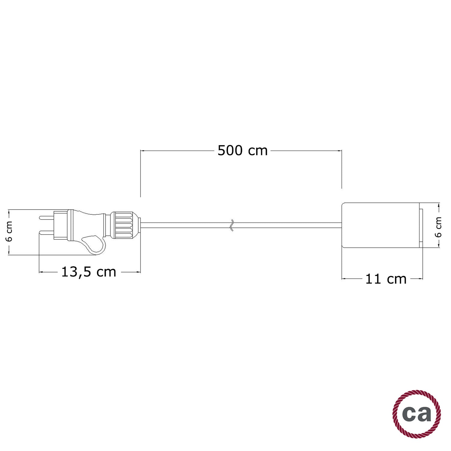 Snake Modulair Elegant, lampada portatile per esterni, 5 m cavo tessile, portalampada IP65 e spina - Petrolio