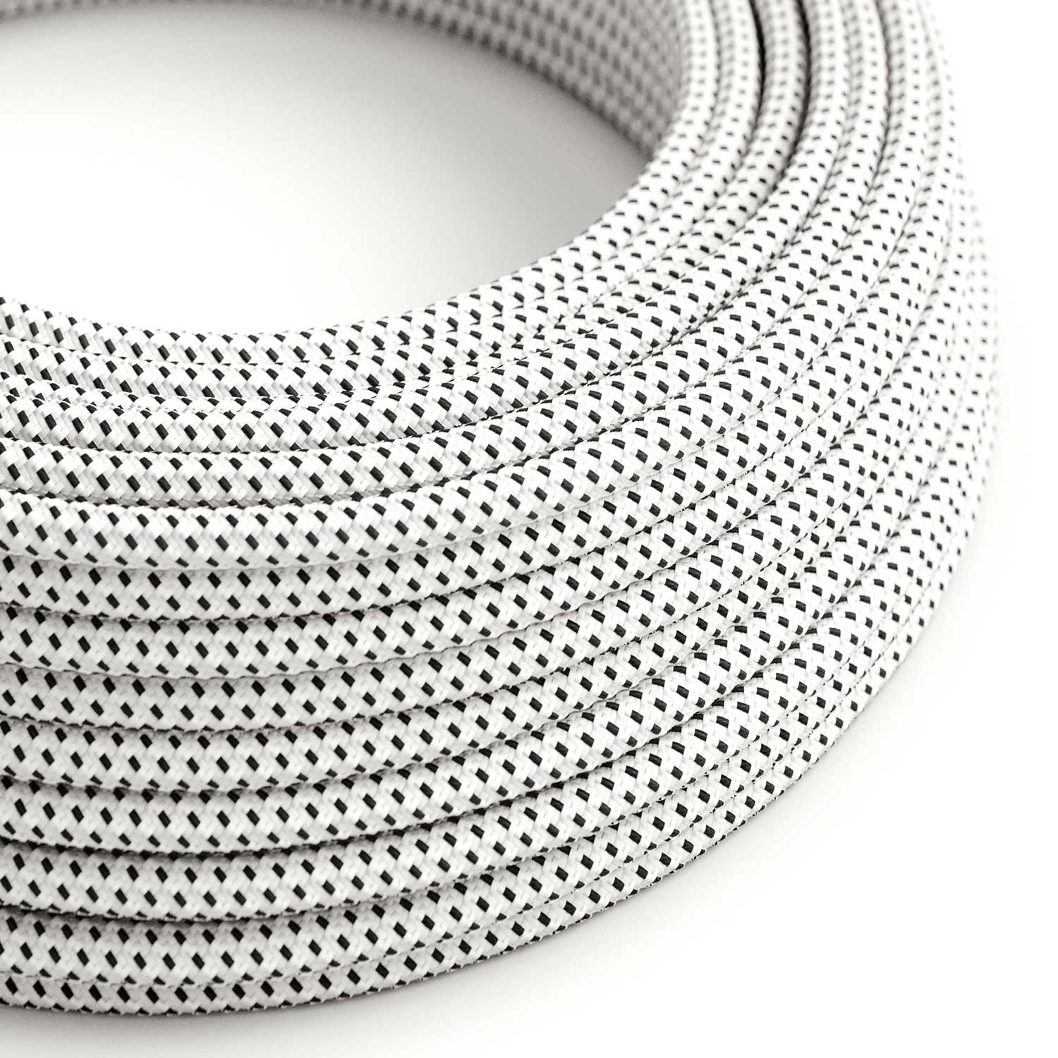 Filo elettrico in tessuto Stracciatella 3D -  RT14