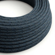 Corda elettrica in cotone Blu Mirage - L'Originale Creative Cables, ottimo per lampade artistiche  - RX10
